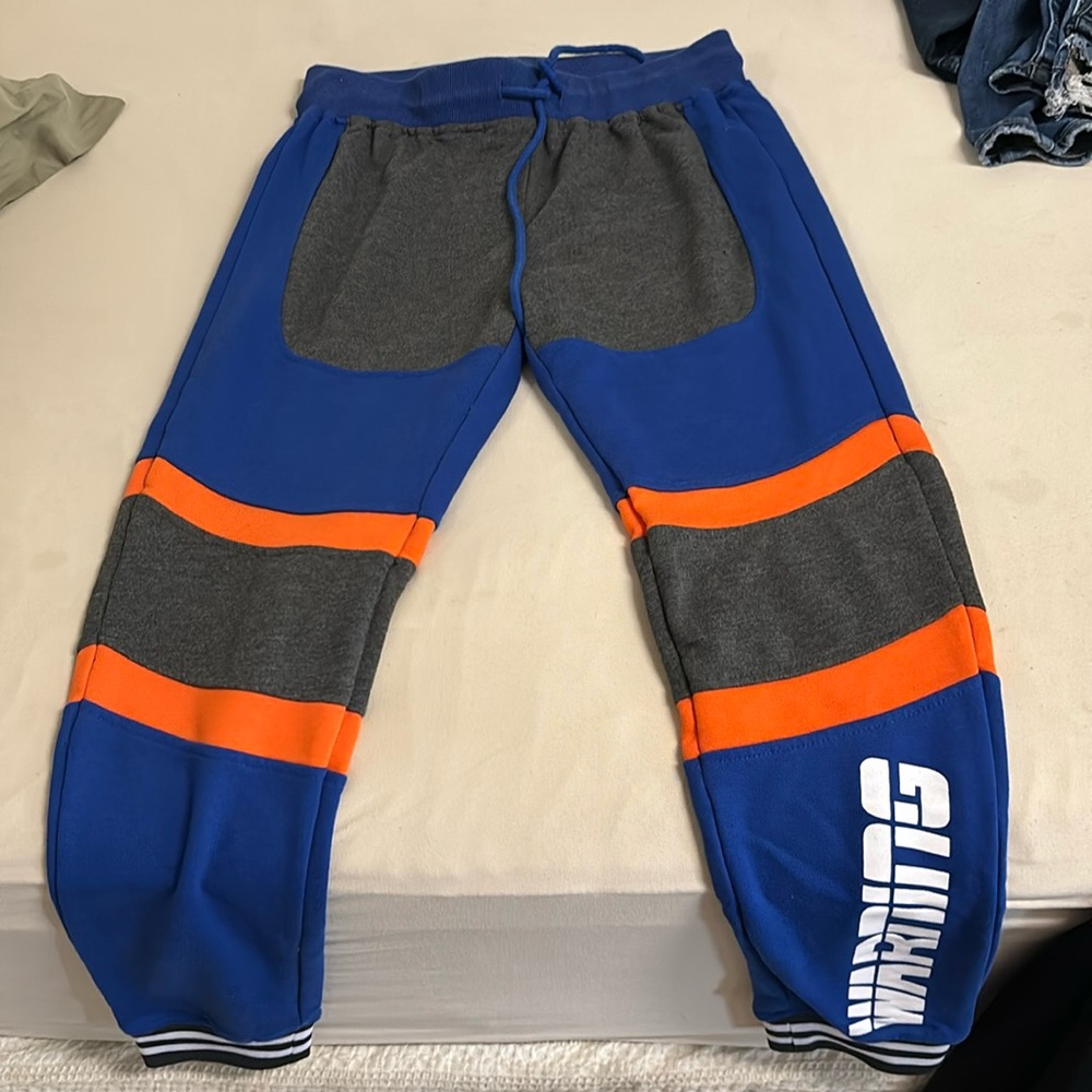 Colorful sweats